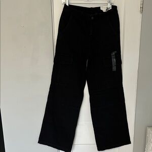 American Eagle Outfitters Black Flare & Wide Leg Jeans